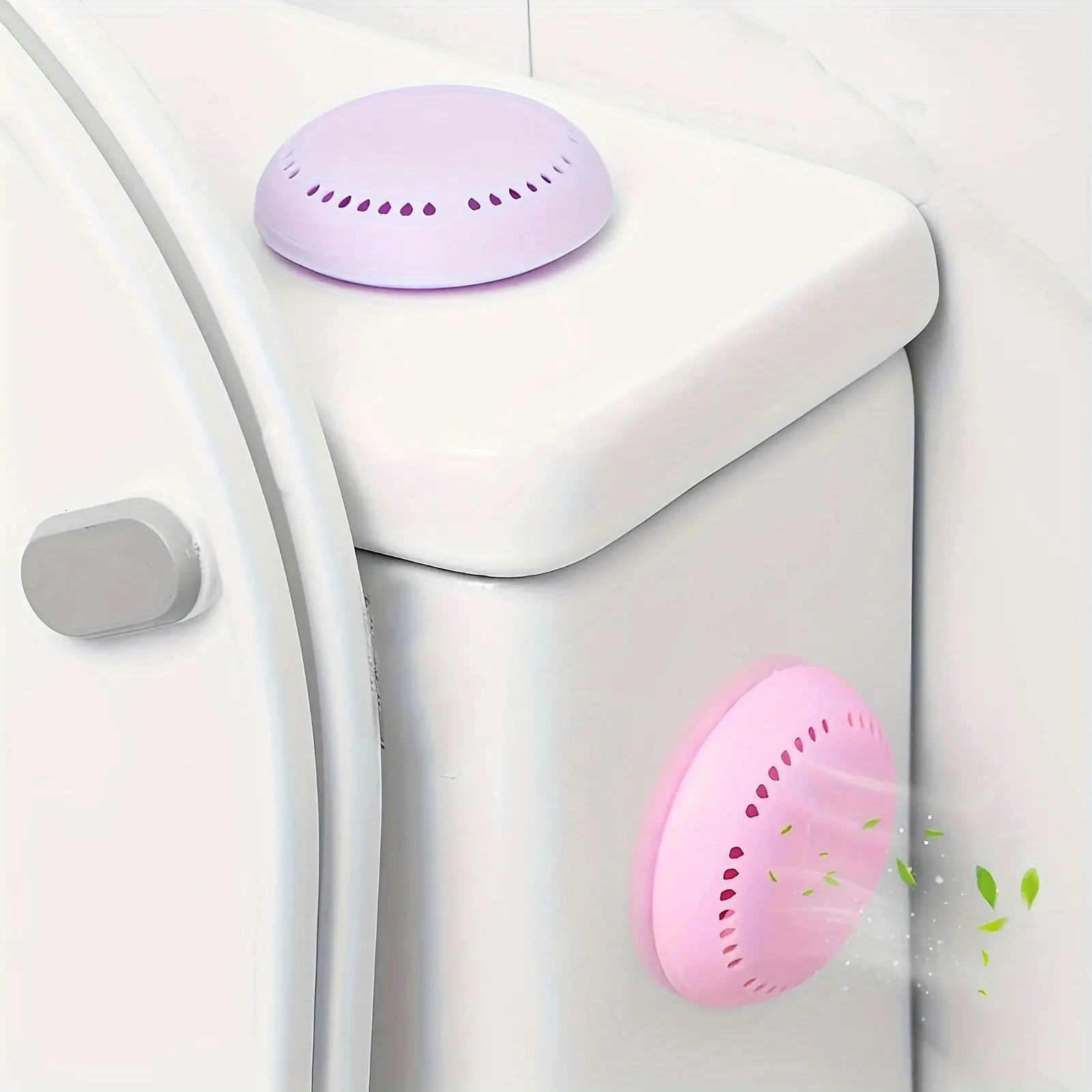 Lavender & Rose & Cherry Blossom Aromatherapy Air Freshener, 10pcs/set Long Lasting Fragrance Deodorant Tablet, Home Fragrance for Bathroom, Car, Home, Scented, Bathroom Deodorizer, Floral Fruity Scent
