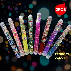 Stress Relief Rotating Stick Set, Sand Timer, Sensory Relaxation, Ideal for Desktop, Party, Wedding, Birthday, Halloween, Christmas, Relaxation Sticks