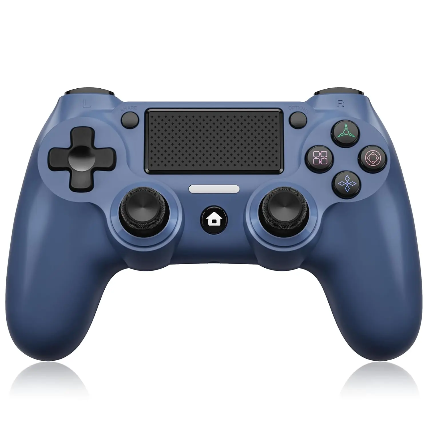 PS4 Wireless Controller, P4 Controller Compatible with PS4/Pro/Slim/PC, Wireless P4 Controller with Dual Vibration, Turbo, Type-C Port [Latest Upgrade]