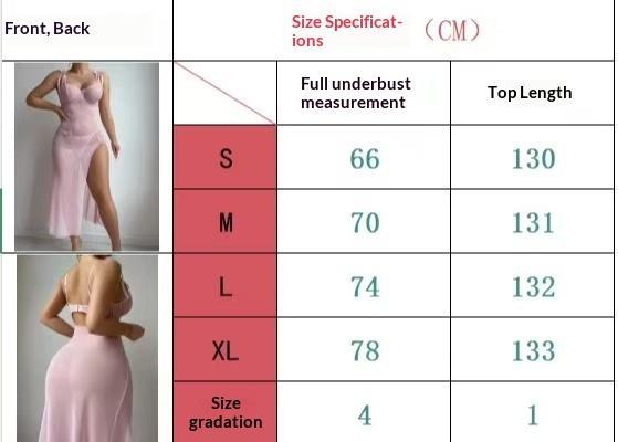 Women's Sexy Butterfly Decor Sheer Mesh Cami Nightdress & Thong Lingerie Set, Sleeveless See Through Bodycon Nightwear with Side Slit, Perfect for Valentine's Day, Date Night & Home Nights, Romantic Lingerie for All Seasons