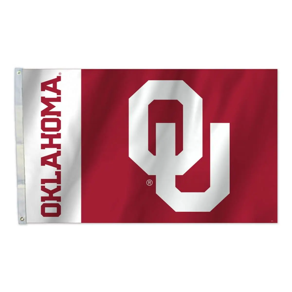Fremont Die  3 x 5 in. Oklahoma Sooners Flag Banner, Sports Collectible, 3X5 In, Authentic Flag