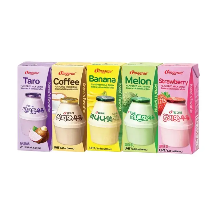 Binggrae Korean Flavored Milk Drink Binggrae Korean Flavored Milk Drink
