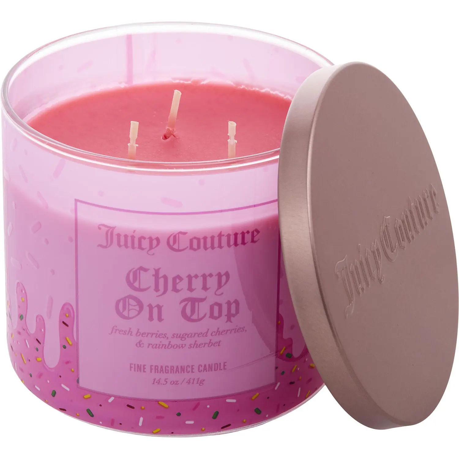 Juicy Couture Cherry On Top By Juicy Couture Candle For Unisex
