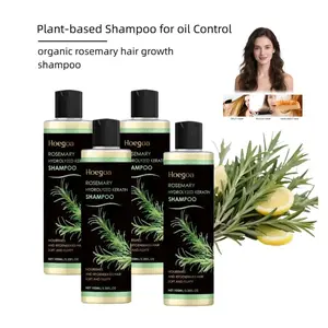Organic Rosemary Hair Growth Shampoo and Conditioner Set - Plant-Based Haircare Cleanser with Keratin, Glycerin, Moisturizer, Hydrate, Nourishing Cleansing, Frizz Control, Oil Regulation, Repair, Volumizing, Smoother Herbal Bar for Adults