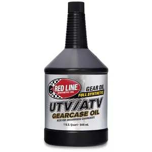 Red Line 43704 75W80 Full Synthetic UTV/ATV Gearcase Oil - 1 Quart