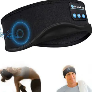 Sleep Headphones Bluetooth Headband, Sports Wireless Earphones Sweat Resistant Earbuds with HD Stereo Speakers for Workout Running Cool Gadgets Unique Gifts