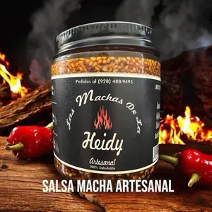 Heidy Salsa Macha Artesanal - 100% Saludable  - Salsa Macha Artesanal Sauce