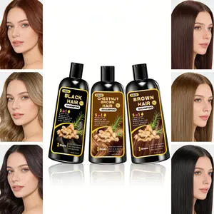 5in1 All-In-One Hair Dye & Care Shampoo – Available in 3 shades, this ginger-infused shampoo combines coloring and nourishing. Ideal for daily care & at-home coloring, it suits all hair types for long-lasting color and strong, healthy hair. Haircare