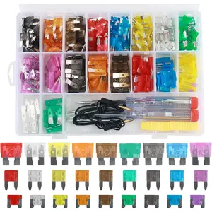 306PCS Car Fuses Assortment Kit,Fuses Automotive Kit Indudes Mini & Low Profile Mini & Standard Fuse for (35A,30A,25A,20A,15A,10A,7.5A,5A,2A),Fusibles para Carro with Circuit Tester