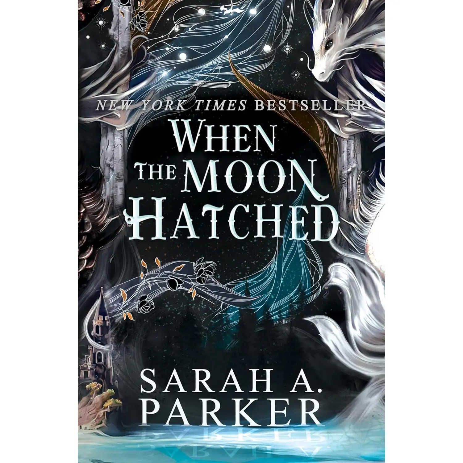 When the Moon Hatched - Sarah A. Parker, The Moonfall Series Book 1, Paperback Romantasy Novel, Romantasy Book Recs