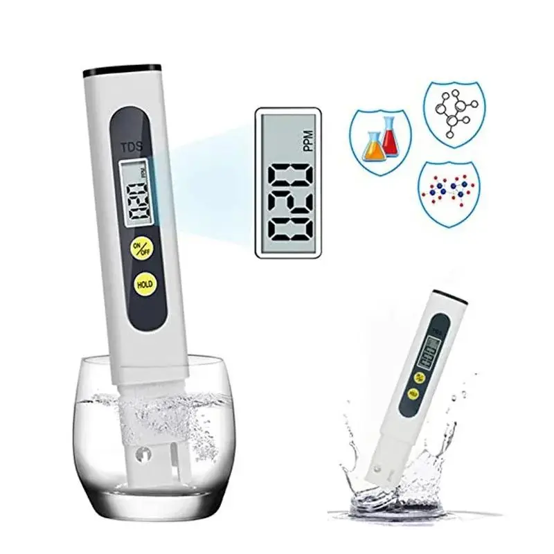 TDS Meter, Water Quality Tester With Digital Display, Portable Water Quality Measuring Tool For Home Use