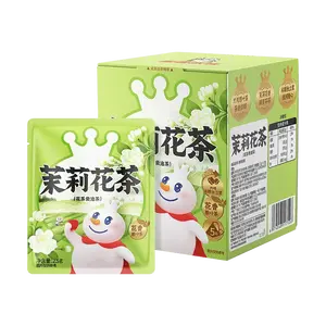 MIXUE Jasmine Tea Bags 5 Bags in (22.5g) - Sweetened with Individual Rock Sugar, Hot & Cold Brewable