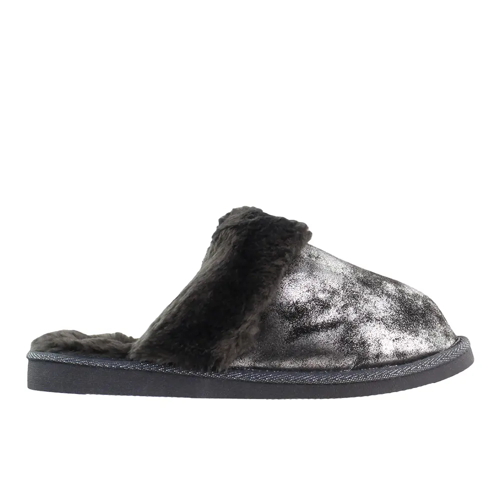 Corkys Womens Snooze Tie-Dye Scuff Casual Slippers Casual - Grey