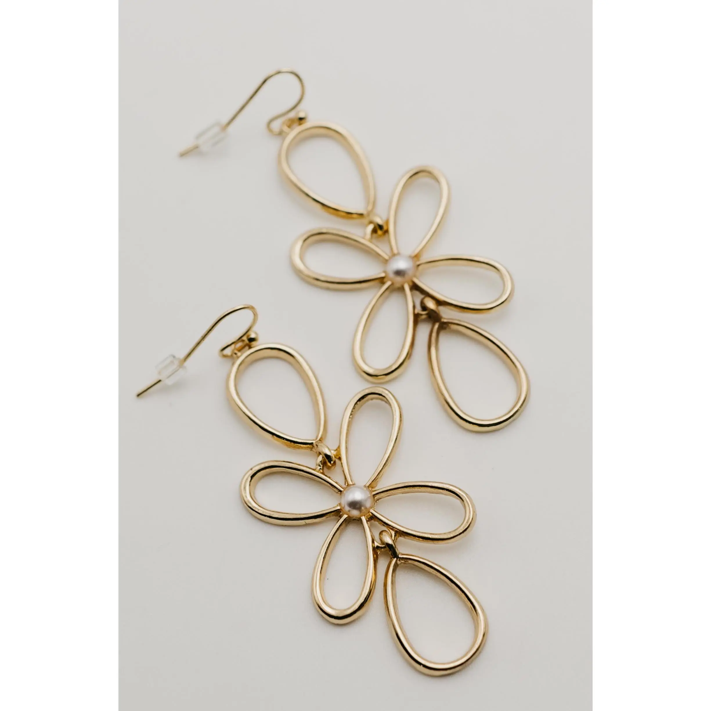 The Alijah Flower Drop Earring