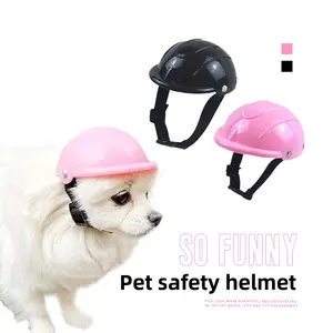 New Pet Safety Helmet for Cats and Dogs Motorcycle Themed Headwear Pet Toy Hat Protective Pet Helmet Bat Costume