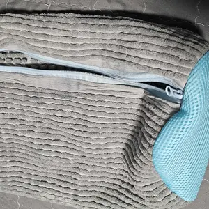 Laundry Shoe Washing Bag for Washing Machine - Protect Your Footwear during the Wash Accessories shoe washing,Mesh Accessory mesh laundry Grey