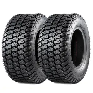 MaxAuto FOX V2 Lawn Mower Tires with Pattern Tread Design Turf Tires Size from 15x6-6-26x12-12 for Efficient Mowing Performance