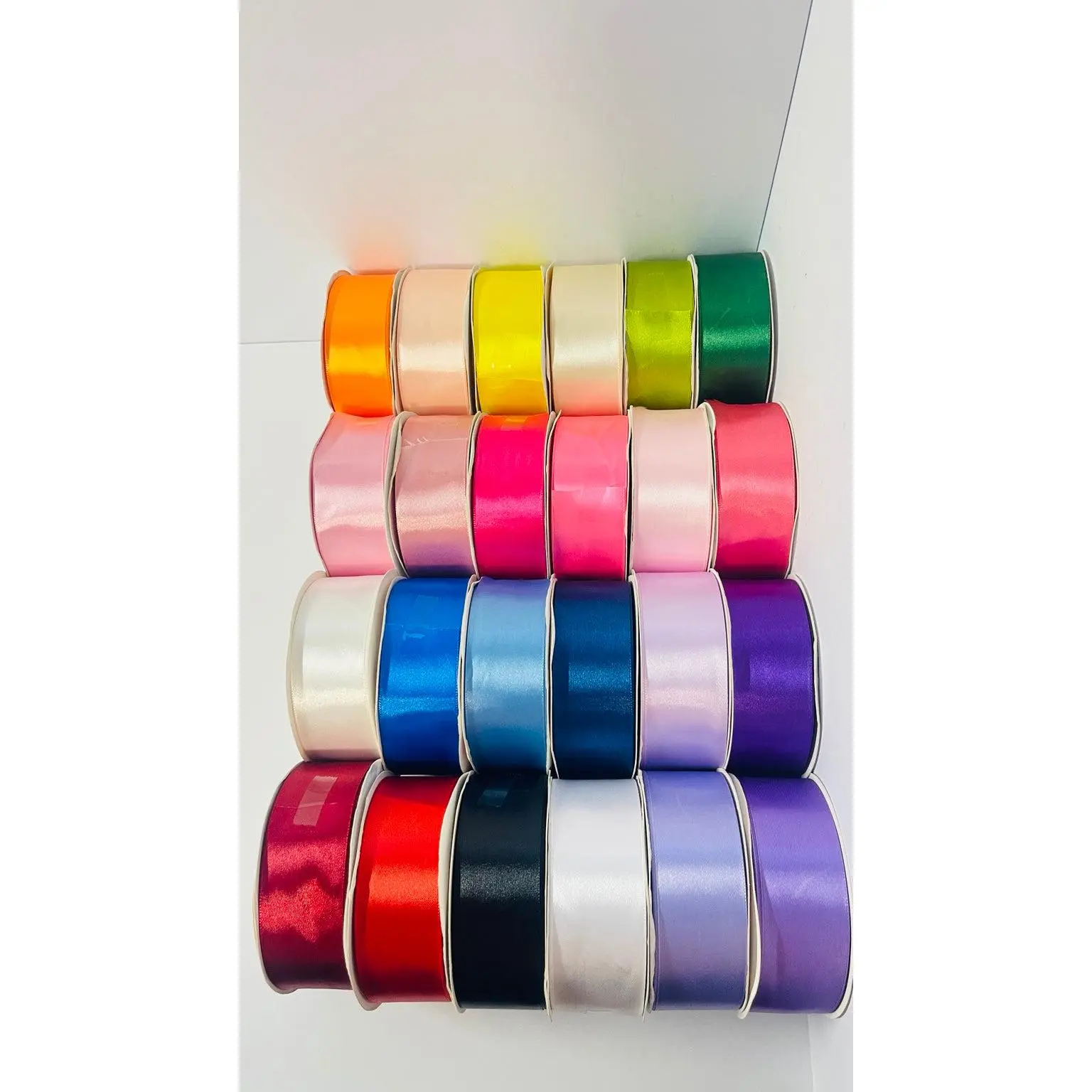 1.5 Inch Single Face Satin Ribbon  50 Yard Roll