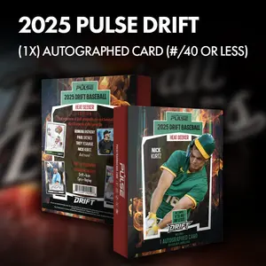 2025 Pulse Drift Baseball Heat Seekers Edition (1 On-Card Autograph Per Box) 1 card per box