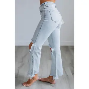 3 Pack Rudy Risen Jeans Vintage Light Wash Denim Clothing For Daily Casual Wear Classic Style