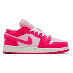 Nike Air Jordan 1 Low Valentine’s Day 553560-661 GS Fashion Shoes New