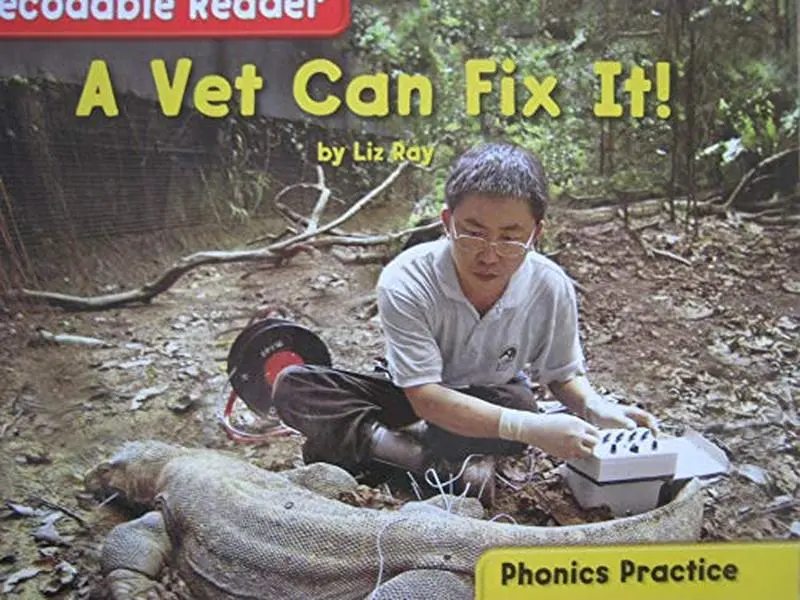 USED-McGraw-Hill Decodable Reader Grade K A Vet Can Fix It! by Liz Ray (Paperback)