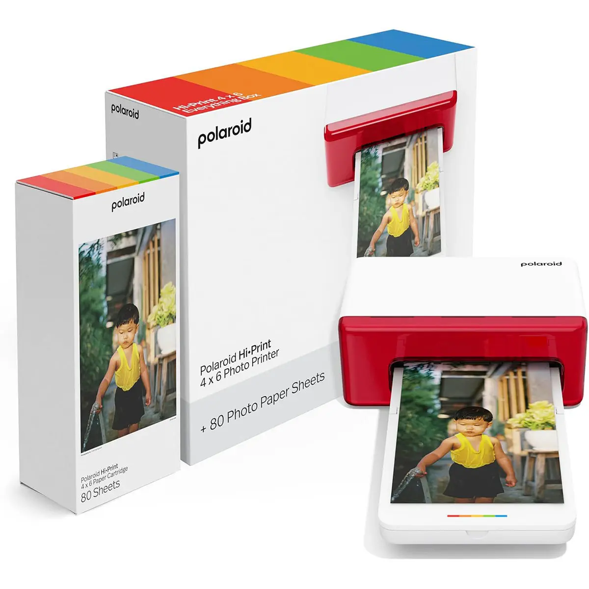 Polaroid Hi-Print 4x6" Photo Printer with Paper Cartridge