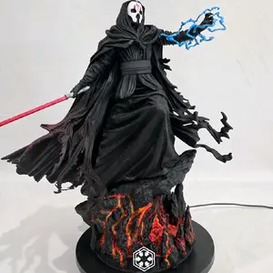 Darth Nihilus, 14in, 1/6 scale, 3d printed and hand painted