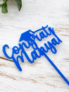 Congrats Grad Cake Topper