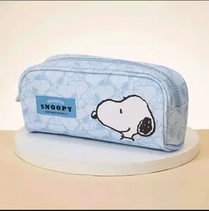Snoopy Series Small Rectangular Makeup Bag (Blue)