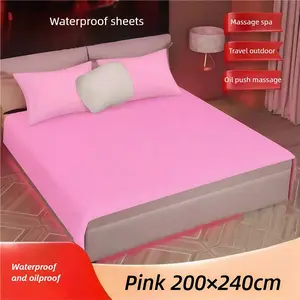 Disposable Bed Sheet for Couples, Hotel Essential Oil Massage Mattress Cover, Waterproof and Oil-Resistant, Ideal for Outdoor Travel and Salons, Flat Sheet, Hotel Sheets