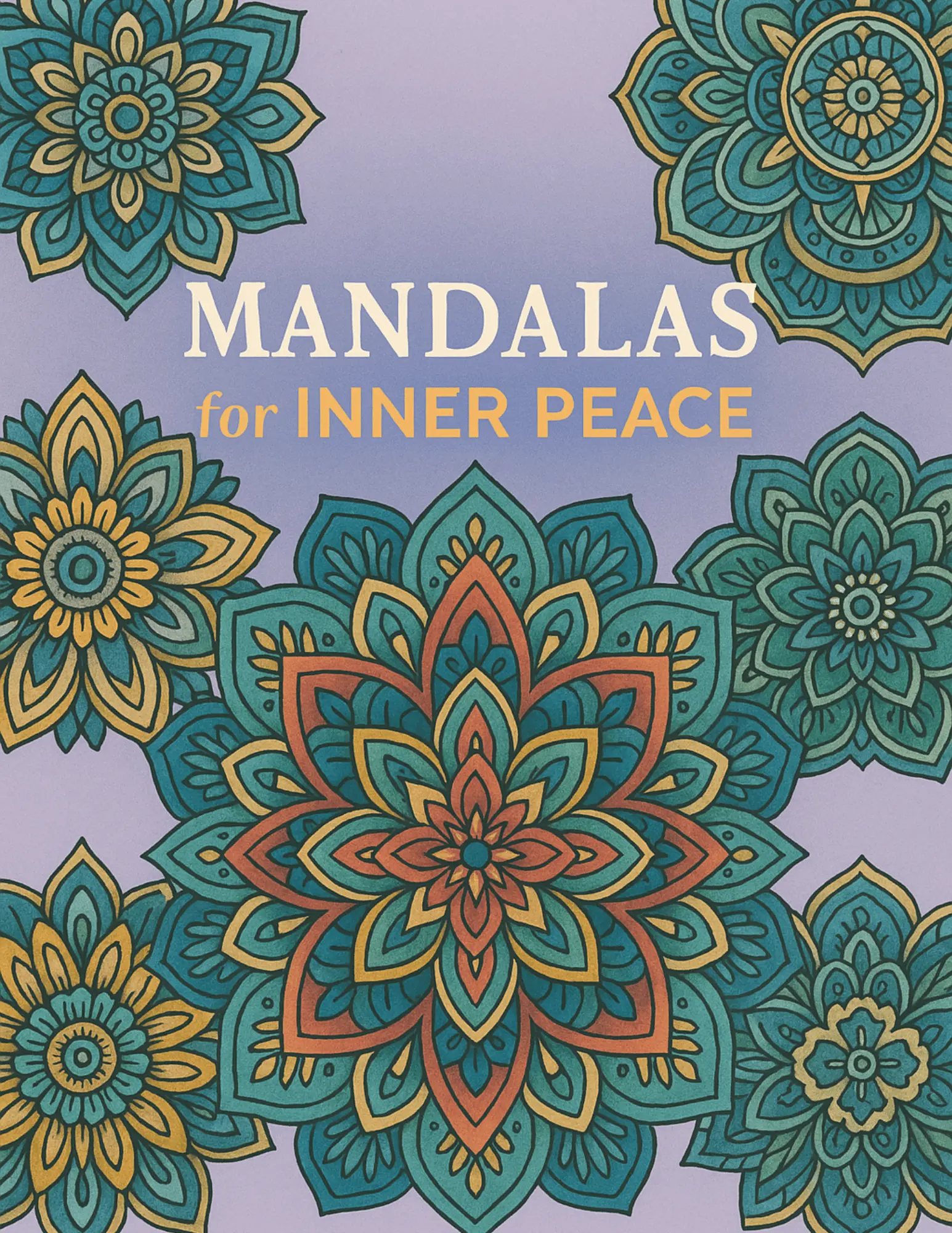 Mandalas for Inner Peace Coloring Sheets For Adults and Teens