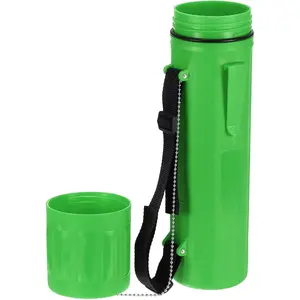 Welding Rod Storage Tube 14 Inch Tungsten Electrode Holder Container Airproof Waterproof 4.5kg Capacity with Strap Green