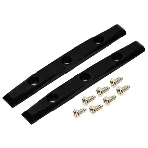 Gem Edition Board Rails (Screws Included) - Black