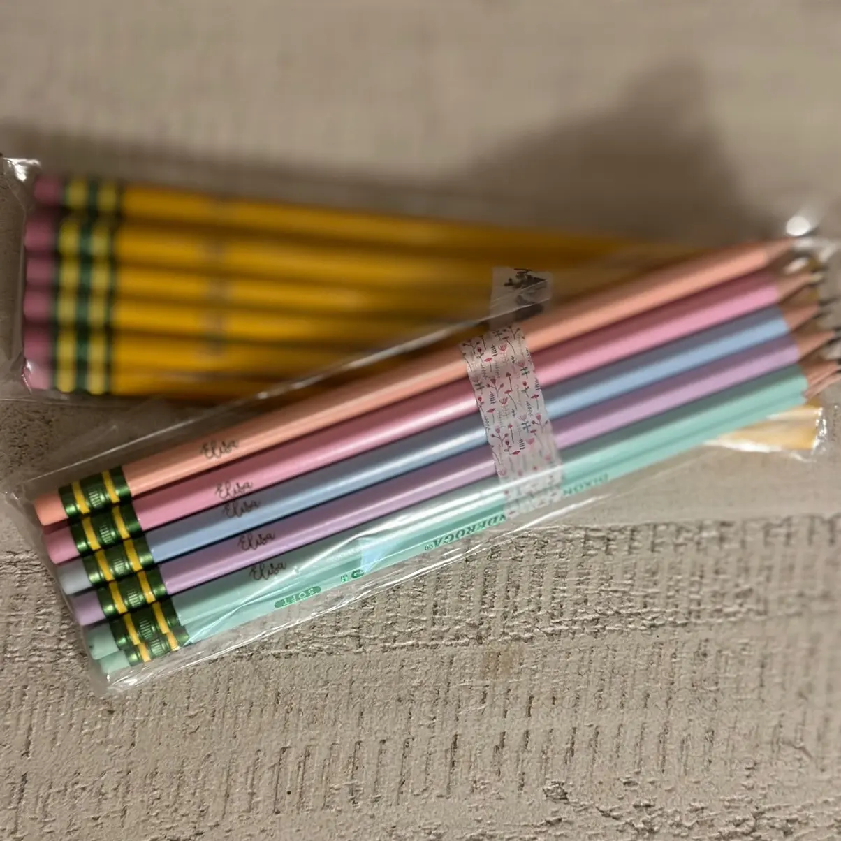 Personalized pencils