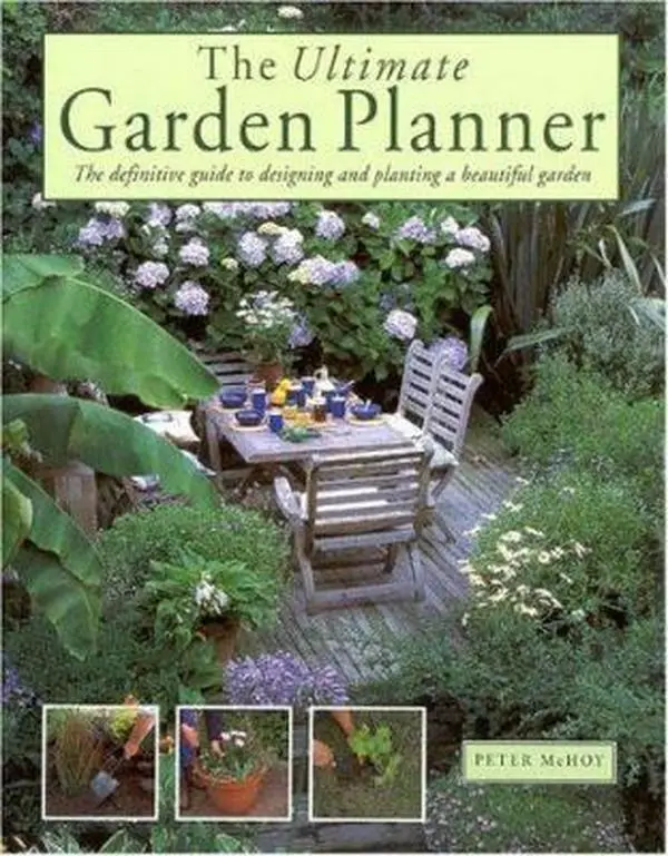 Used Hard Cover Book - The Ultimate Garden Planner: The Definitive Guide to Designing and Planting a Beautiful Garden for Gardeners by Peter McHoy (Very Good Condition, English)