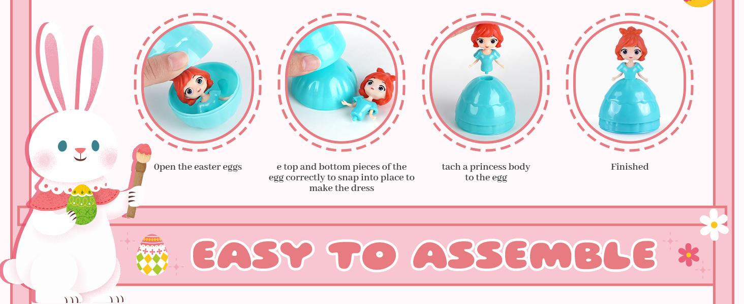 Easter Gifts for Kids, 12 Piece Prefilled Easter Egg,Perfect for 3+ Year Old Boys and Girls, Ideal for Easter Basket Stuffers Greenish Spring Glow Up