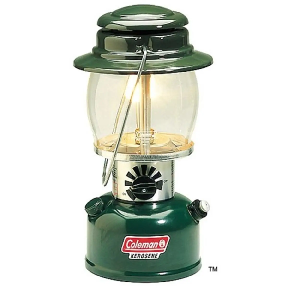 Coleman Green 1-Mantle Kerosene Lamp - Lightweight Fuel Lantern for Camping, Hiking, Outdoor Adventure, Long Run Time (5.5-Hour) Outdoor Light, Fuel Lanterns, 5.5 Hour Runtime, Kerosene Fuel, Coleman Kerosene Lantern