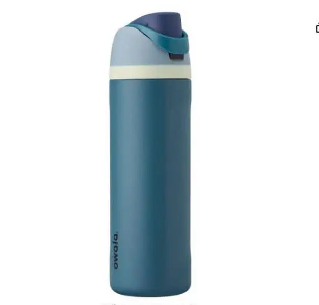Replacement Cap for Owala Freesip, Replacement Lid Compatible with Owala Cup Sizes 32oz. This BPA-Free One-Touch Water Bottle Top Cap ensures a Leak-Proof Seal, Blue Oasis