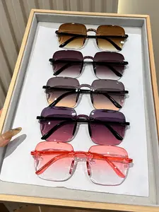 Tinted Lens Glasses, Fashionable Glasses for Women & Men, Fashion Accessories for Everyday Use and Outdoor Activities, Stylish Glasses