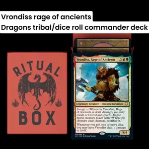 Vrondiss- Dragons / Dice roll Commander deck Vrondiss- Dragons / Dice roll Commander deck