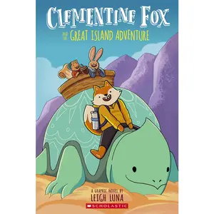 USED-Clementine Fox and the Great Island Adventure: A Graphic Novel (Clementine Fox #1) by Luna, Leigh (Paperback)