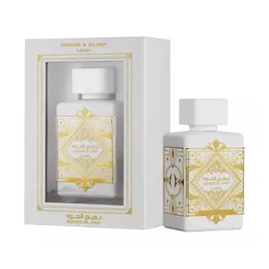 Lattafa Bade'e Al Oud Honor & Glory Eau de Parfum Long-Lasting Fragrance for Unisex, 3.40 Ounce / 100 ml