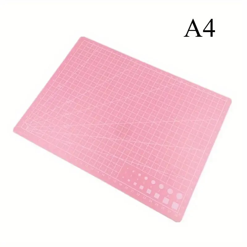 A4/a5 PVC Cutting Mat, Single Side Patchwork Cut Pad, Workbench Patchwork Sewing Tool, Manual DIY Knife Engraving, Leather Cutting Board, Cutting Supplies