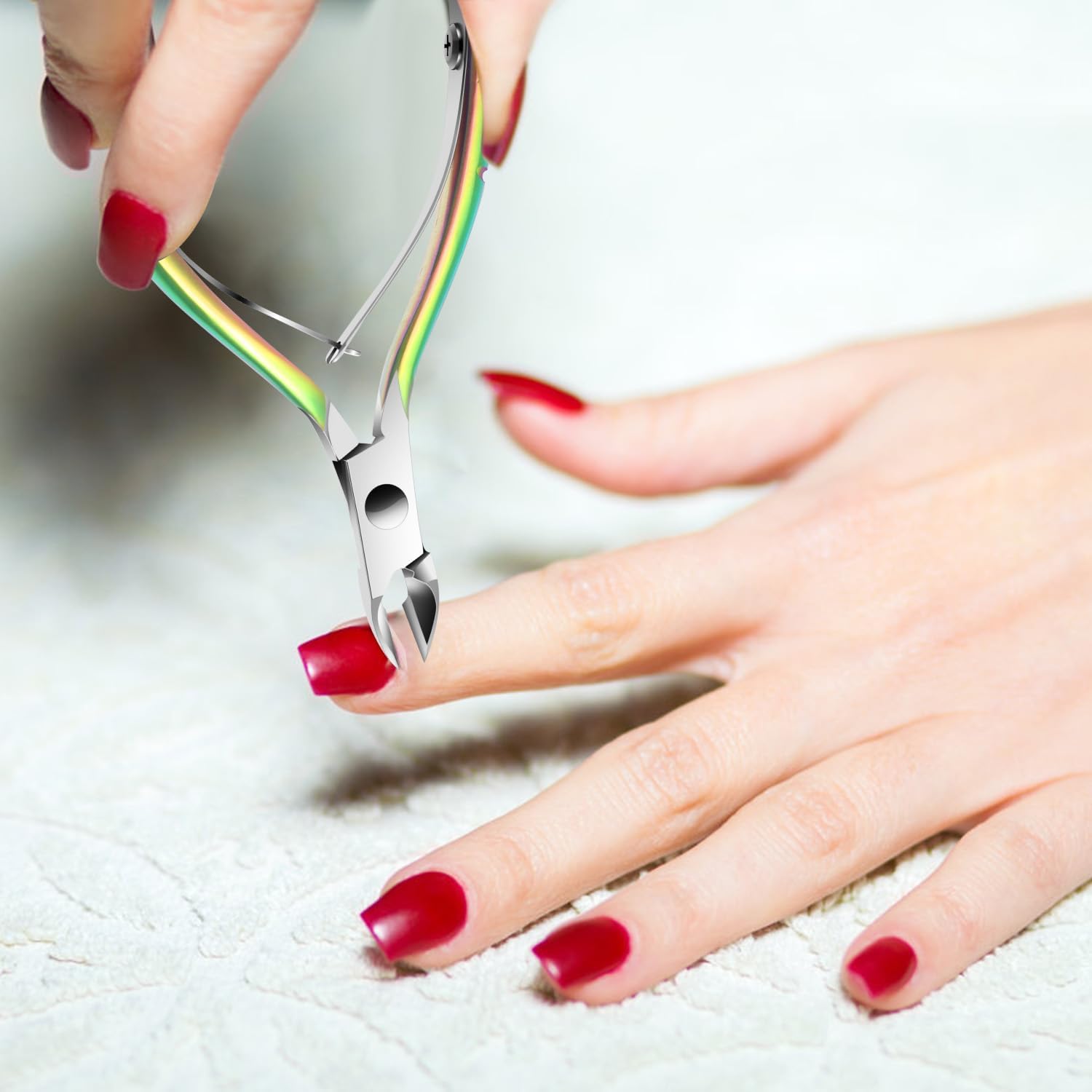 Stainless Steel Durable Pedicure Manicure Tools Cutter Nipper Scissor Clipper for Fingernails and Toenails Dead Skin