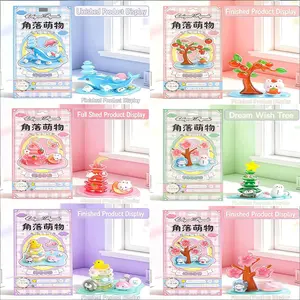 Healing Embossed DIY Stacking Stickers, 3D Stereo Ornaments, Desktop Stress Relief Gifts for Girls