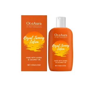 OCEAURA Royal Tanning Lotion Coconut Oil Nourishing Moisturizing UV-Resistant Healthy Tanning Lotion Tanning Moisturizer