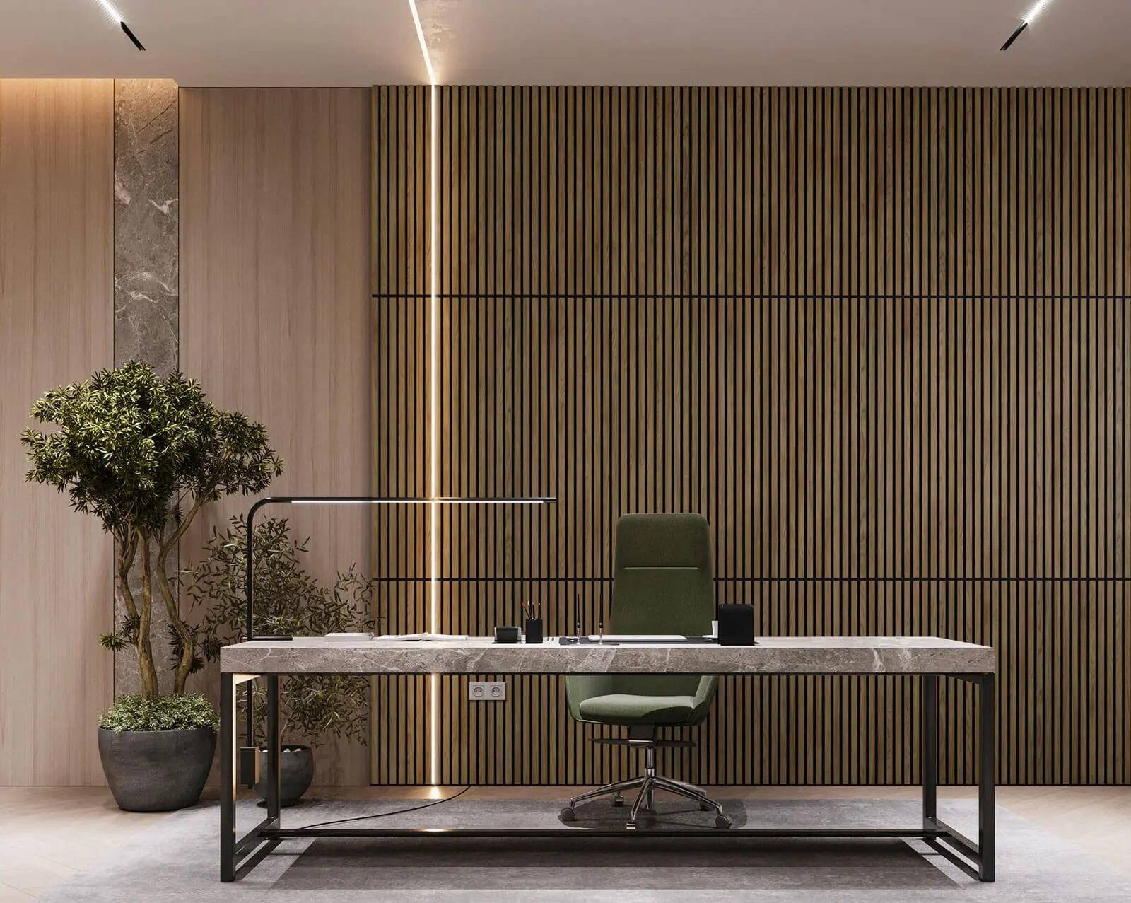 Antwerp Wood Slat Wall Panels