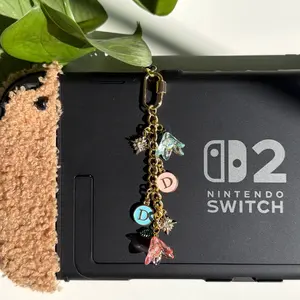 Cute Nintendo Switch Charms | Console Accessory (Headphone Jack) + Keychain