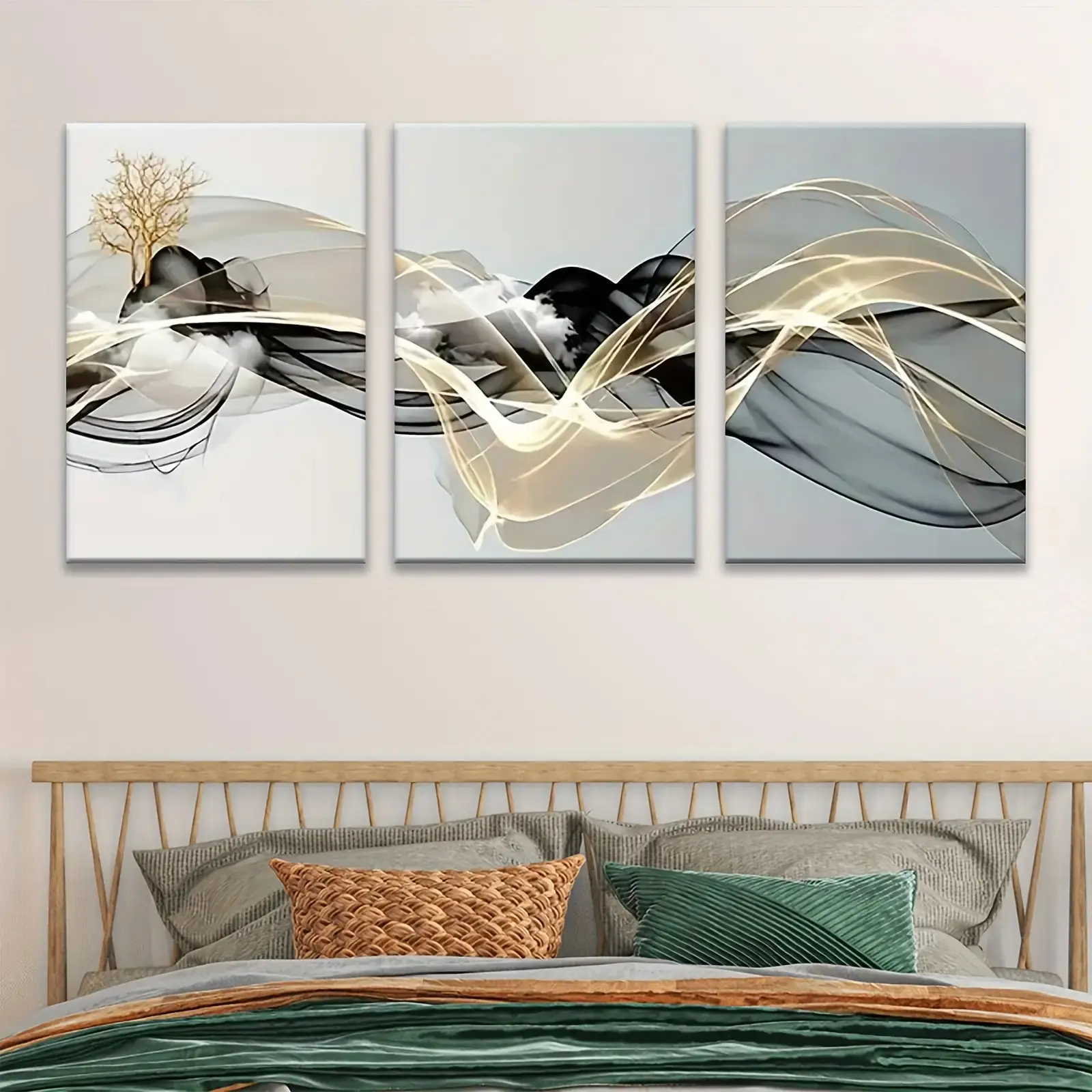 HD Canvas Poster Home Decoration Three Piece Set